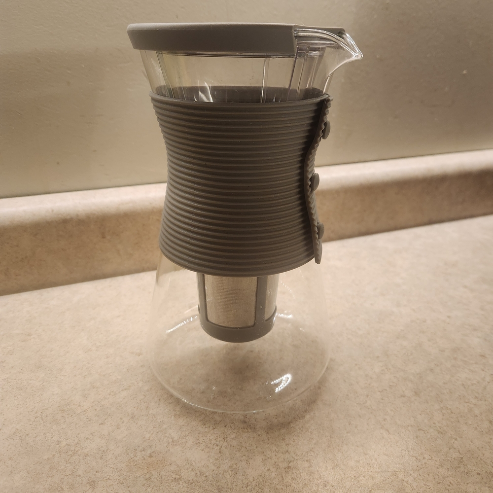 Cold Brew Coffee Carafe with Filter By Pampered Chef LIKE NEW! - Picture 3 of 5
